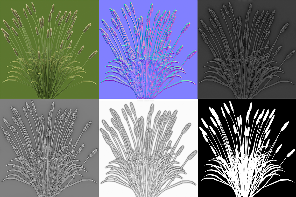 Shrub 2, an Environmental 3D Model by AndrewWhite (Photo 4 of 14)