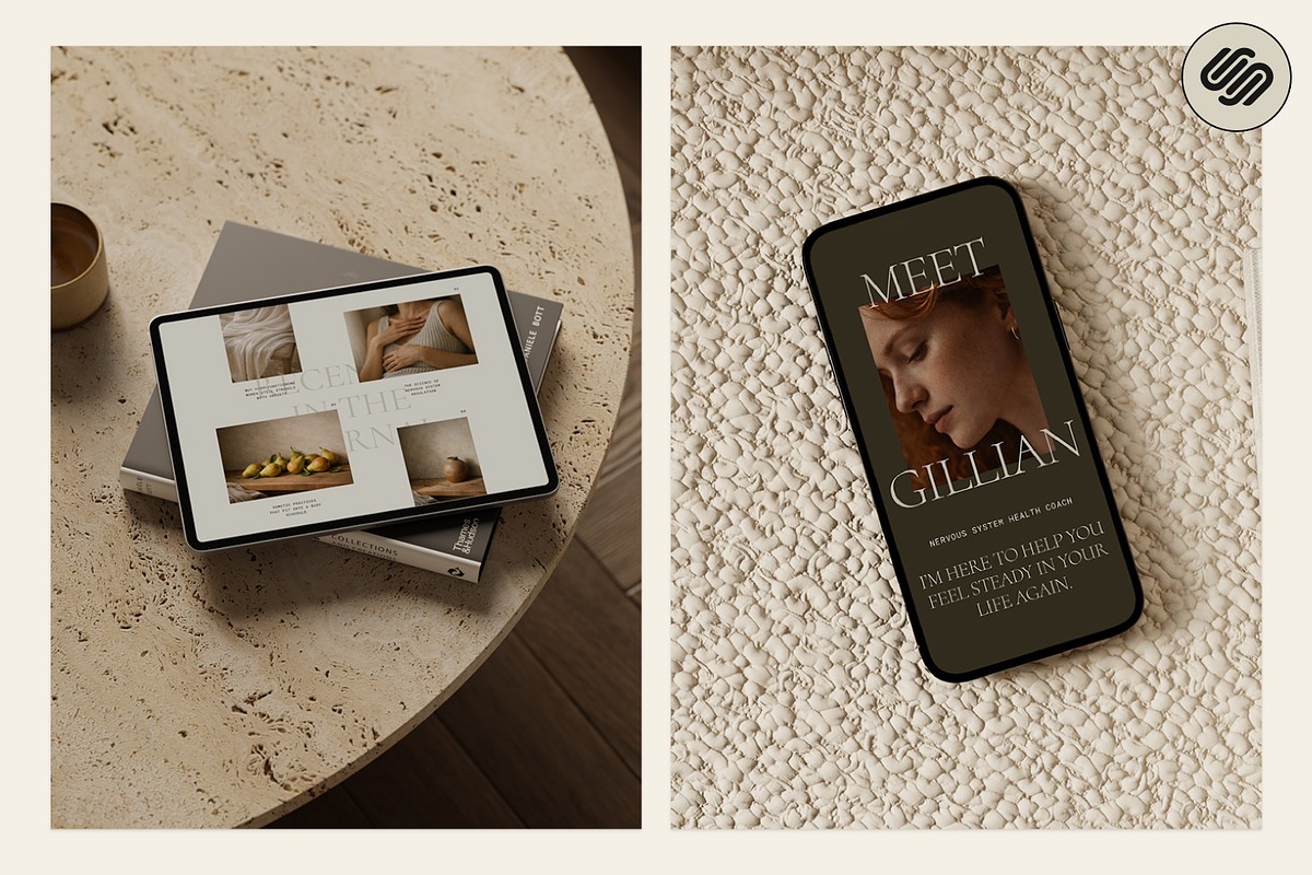 Therapist Website Template, a Squarespace Template by Glo Design Studio (Photo 5 of 11)