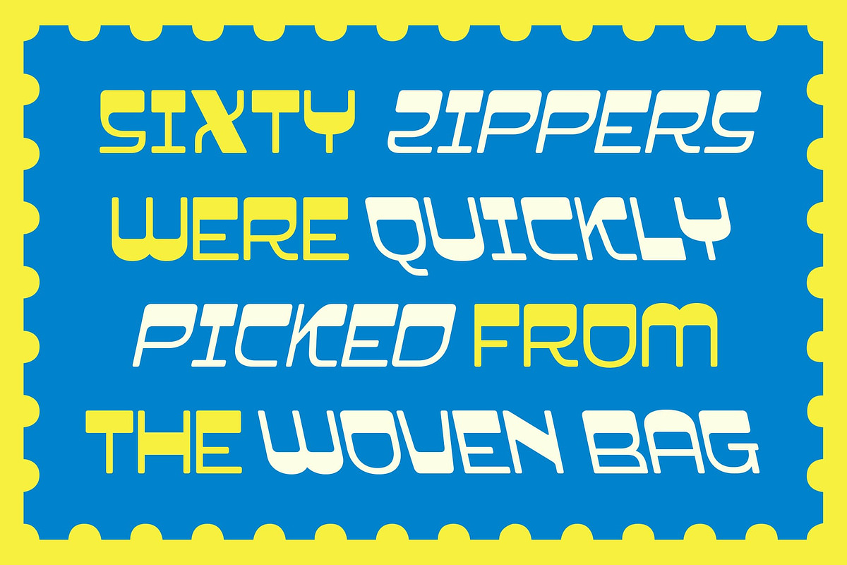 CS Satoru – Reverse Contrast Font, a Sans Serif Font by Craft Supply Co. (Photo 4 of 8)