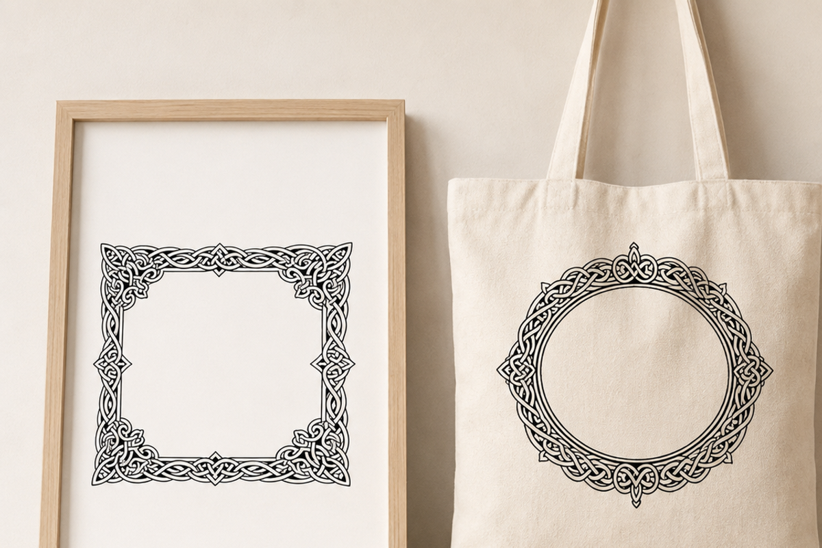 Celtic Designs frames, a Decorative Illustration by HeavensStar (Photo 4 of 9)