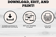 Editable Concert Ticket Template, an Invitation Template by YasdeyDesigns (Thumbnail 3 of 9)