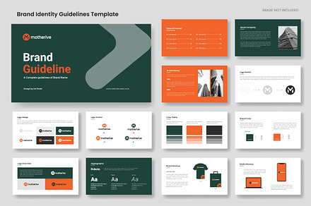 Brand Identity guidelines layout