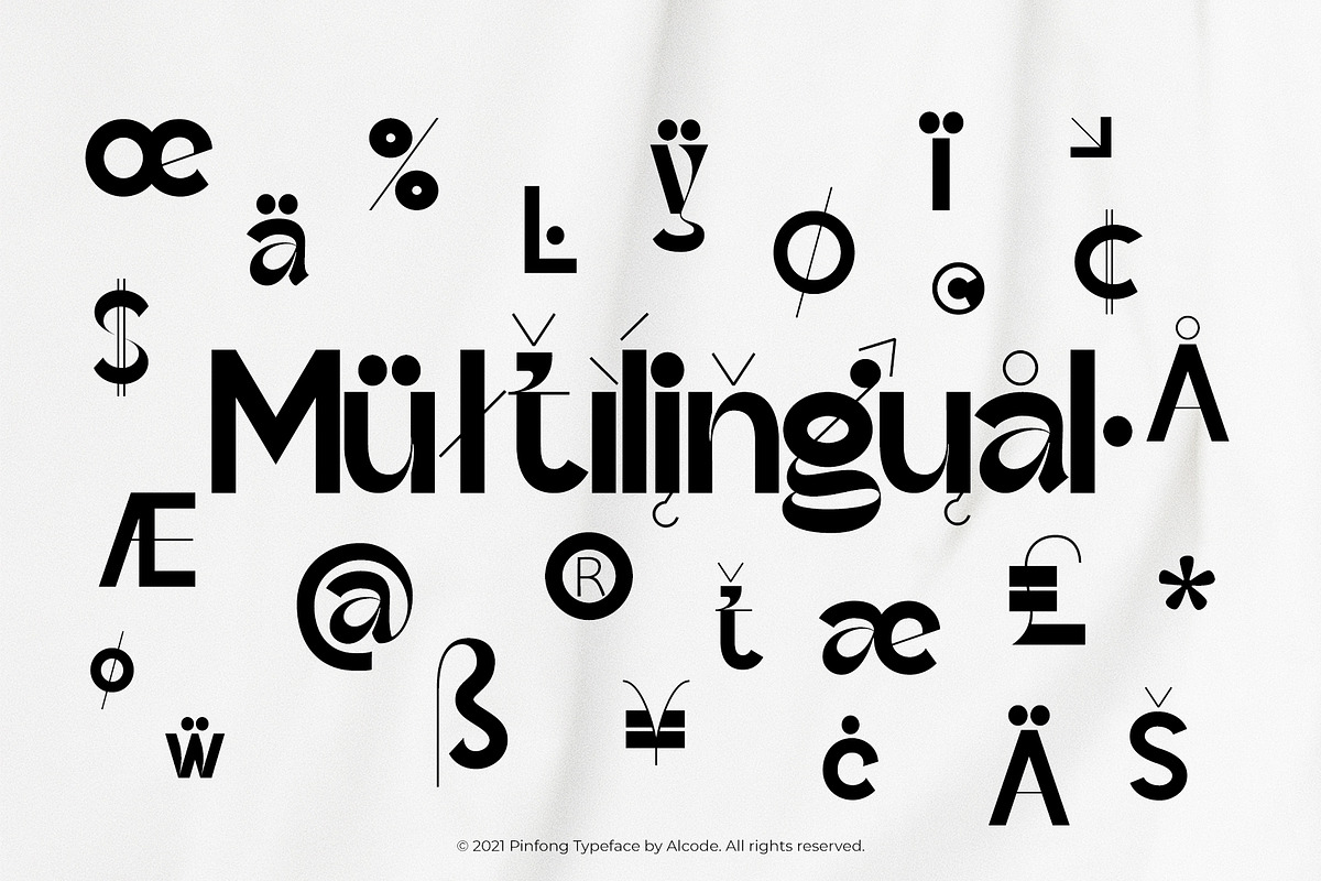 Pinfong Typeface, a Serif Font by Alcode (Photo 14 of 20)