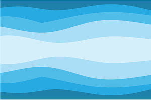 Water Wave Background Design, a Branding & Logo Template by Maylianaw28