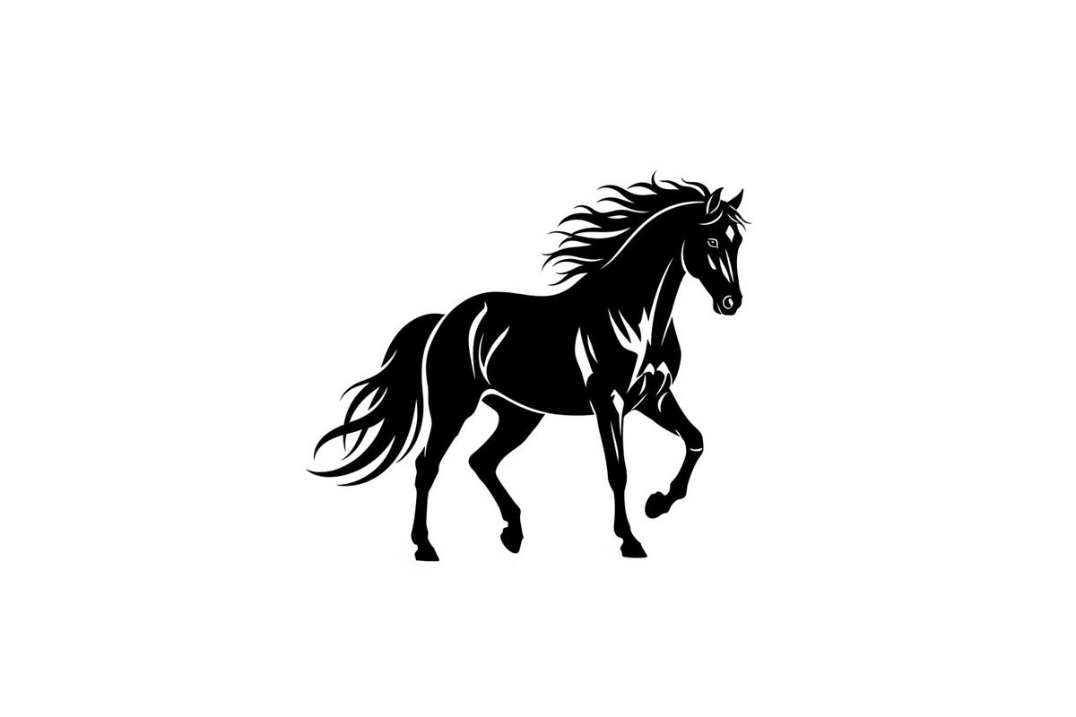 Black Horse Silhouette Bundle, an Illustration by jahid234 (Photo 29 of 31)