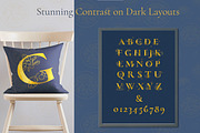 Gold Christmas Alphabet Clipart, an Object Graphic by ArtyCats (Thumbnail 3 of 5)