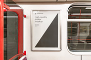Subway Poster Mockup Bundle Metro, an Advertising Mockup by FoundImages (Thumbnail 49 of 61)