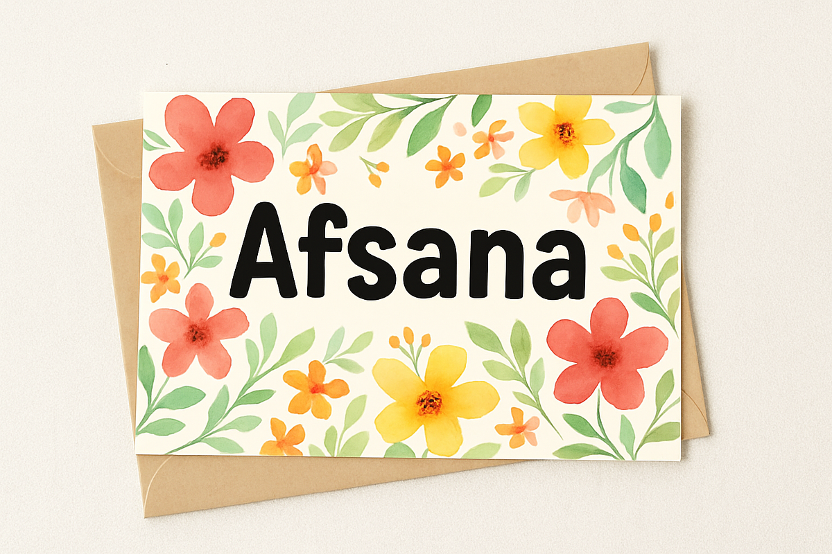 Afsana – Handwritten Playful Font, a Handwritten Font by RAHMAT (Photo 1 of 6)
