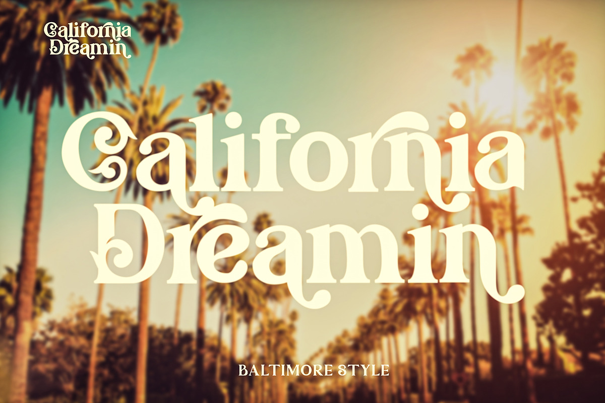 StunningOverturn Modern/Vintage Font, a Serif Font by PompoCo (Photo 4 of 14)