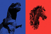 144 Dithering Bitmap Vector Shapes, an Object Graphic by pixelbuddha.net (Thumbnail 8 of 17)