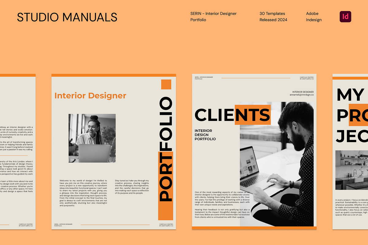 SERIN - Interior Designer Portfolio, a Social Media Template by Studio Manuals (Photo 5 of 8)