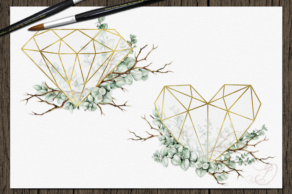 Crispy Eucalyptus Illustration, an Illustration by DioFlow (Photo 3 of 5)