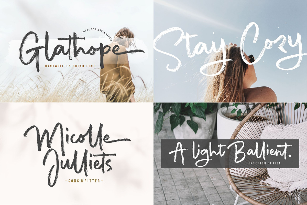 Fantastic Collection Font Bundle, a Script Font by Allouse Studio (Photo 26 of 26)