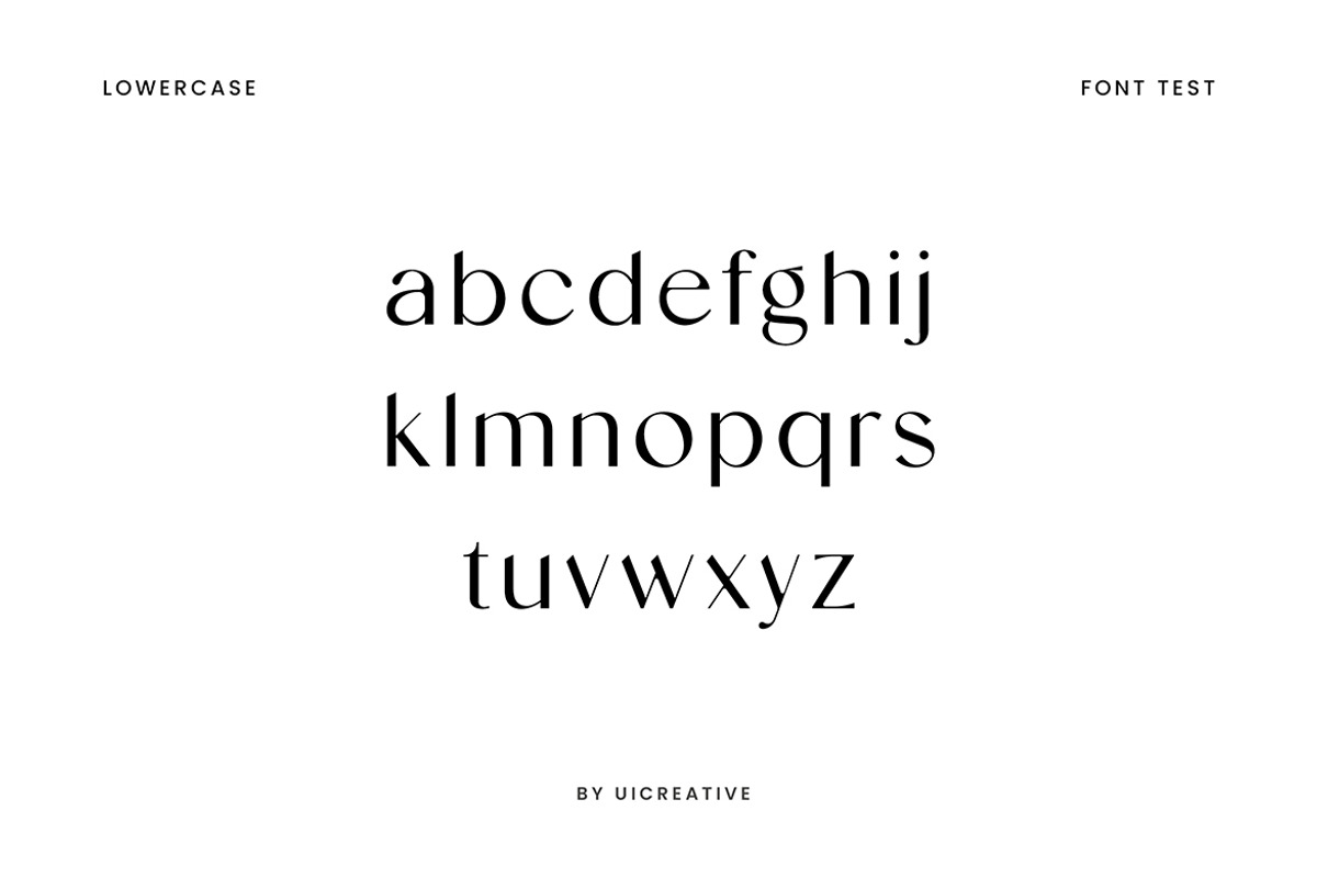 Elaine Kinandhita Classy Sans Serif, a Sans Serif Font by UICreative (Photo 8 of 12)