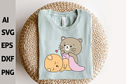 Funny Kawaii Cats Vector Clipart Set, an Animal Illustration by ARTify Illustrations (Thumbnail 8 of 9)