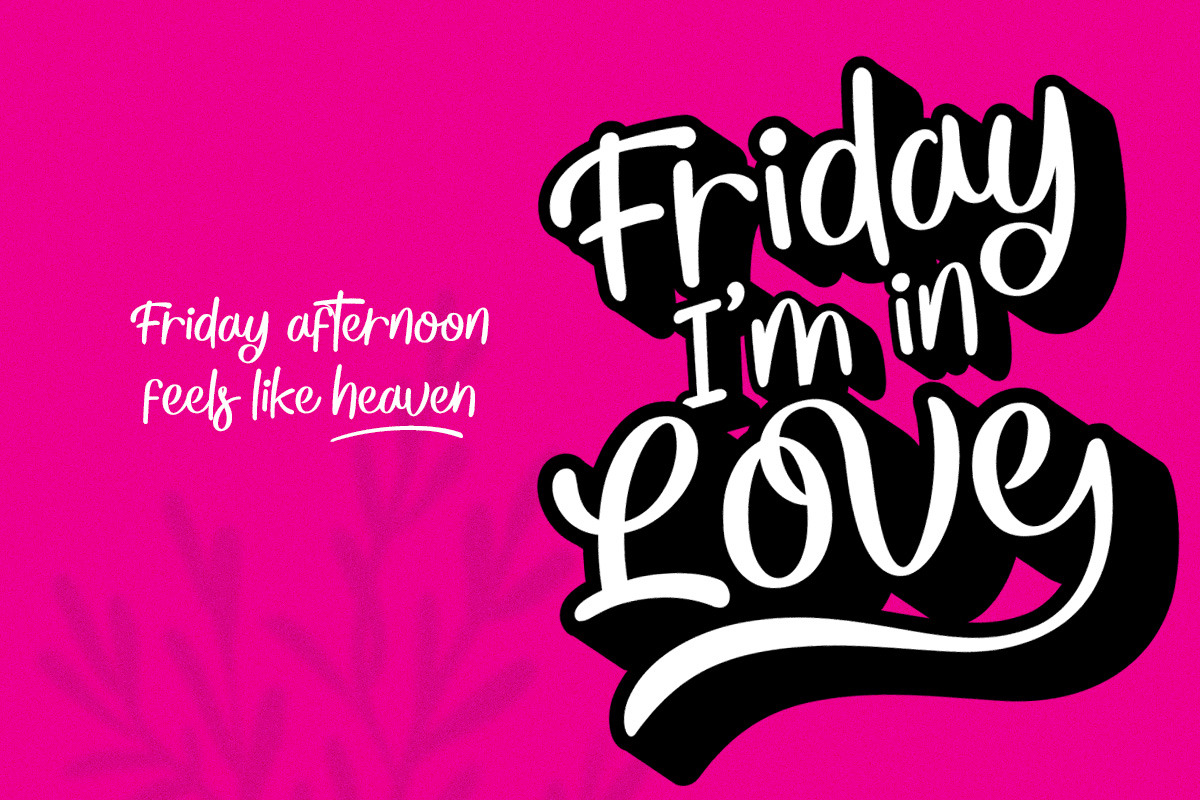 Sunday Vibes - Funky Script, a Script Font by HIRO.std (Photo 6 of 12)