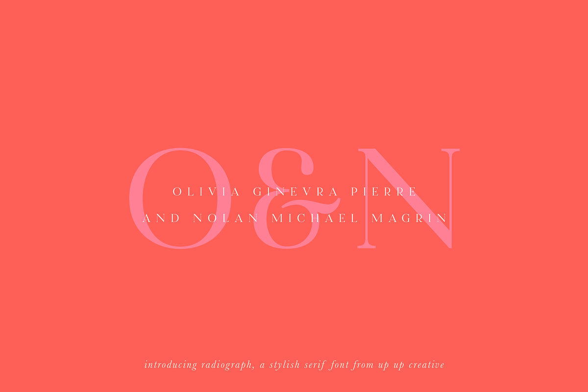 Radiograph, A Serif Font, a Serif Font by Up Up Creative (Photo 12 of 12)