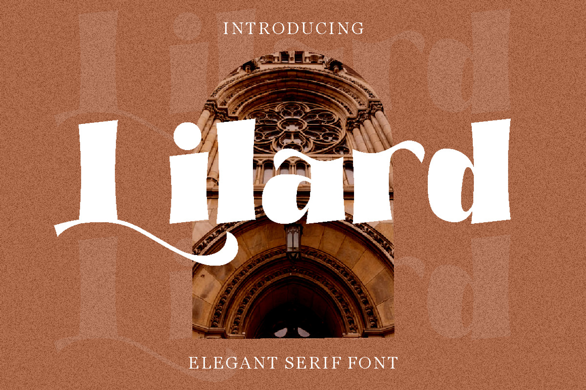 Lilard - Elegant Serif Font, a Serif Font by PutraCetol Studio (Photo 1 of 11)