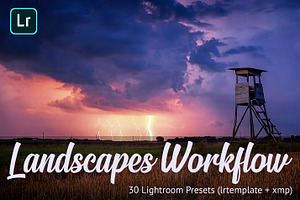 Landscape Workflow Presets Lightroom