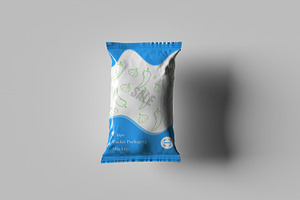 Chips Packet Packaging Mockup