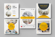 Real Estate Social Media Post, a Social Media Template by Pixelpick (Thumbnail 1 of 3)