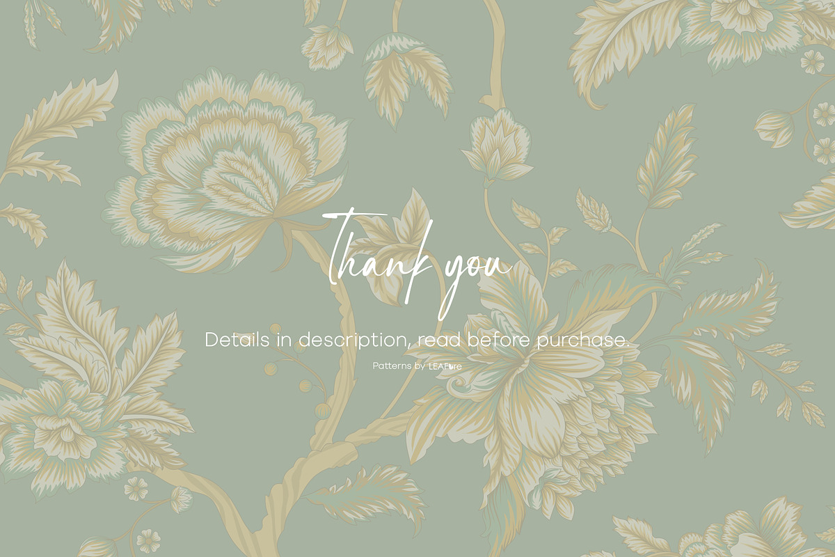 Imperial Ornate Luxury Prints, a Pattern Graphic by LEAFure (Photo 11 of 11)