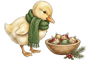 Cozy Winter Animals Clipart Bundle, an Animal Illustration by T-shirt Pond (Thumbnail 17 of 26)