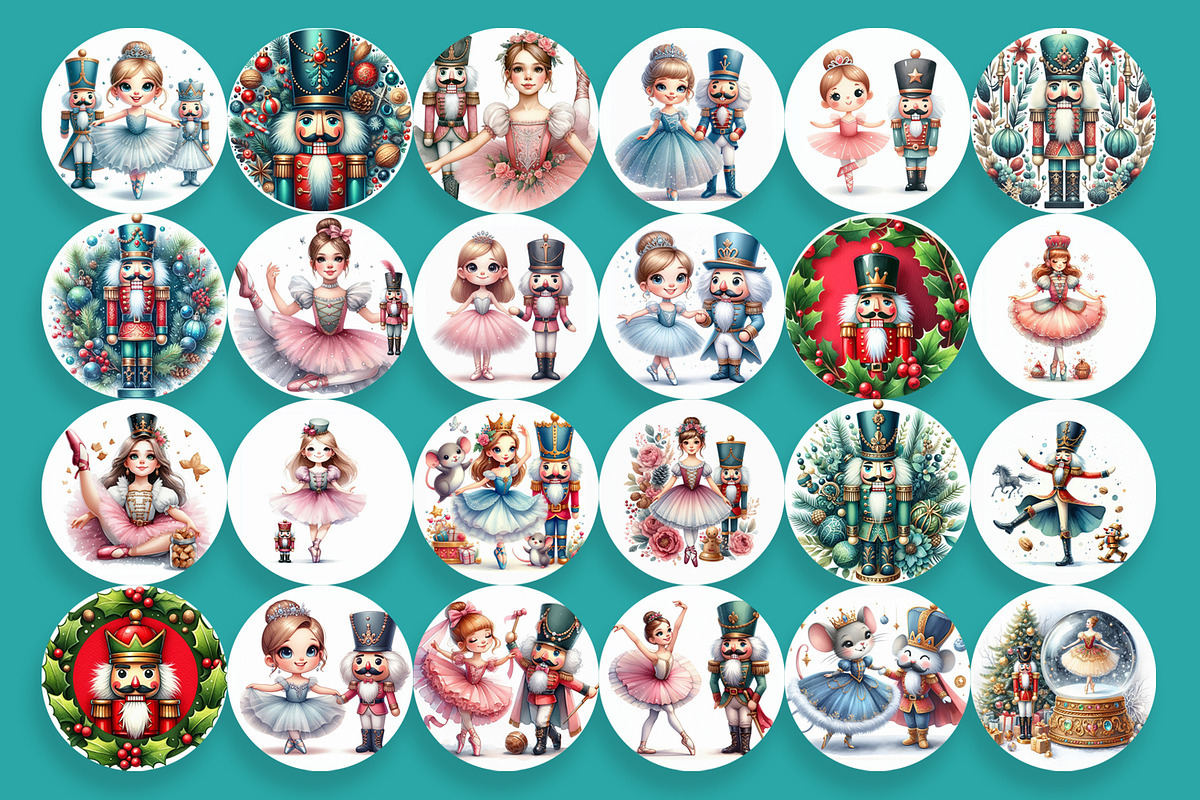 Christmas Ornament Nutcracker, a Person Illustration by ElenazlataArt (Photo 6 of 6)
