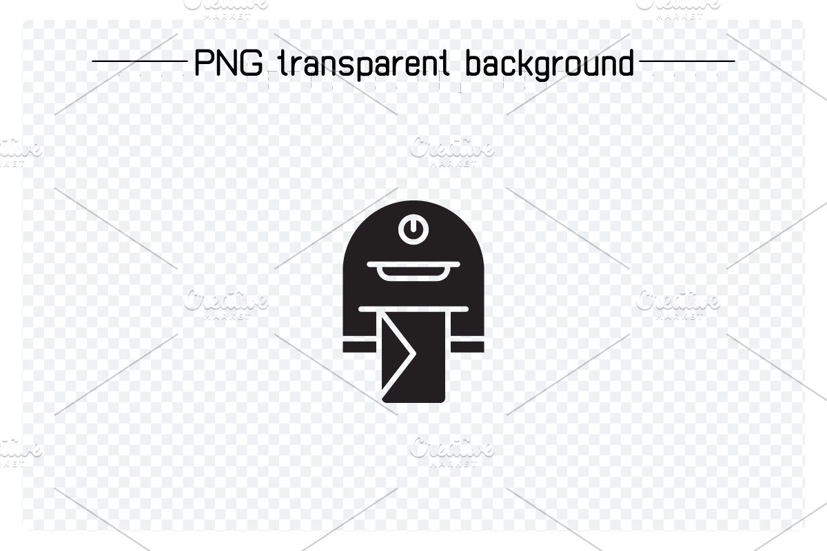 Mailbox and Letter Icons Set, a Solid Icon by Designfour (Photo 2 of 7)