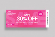 Discount Coupon Voucher Template, a Flyer Template by BrandPacks (Thumbnail 2 of 5)