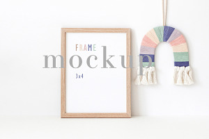 Frame Mockup Nursery Boho Art Mocup
