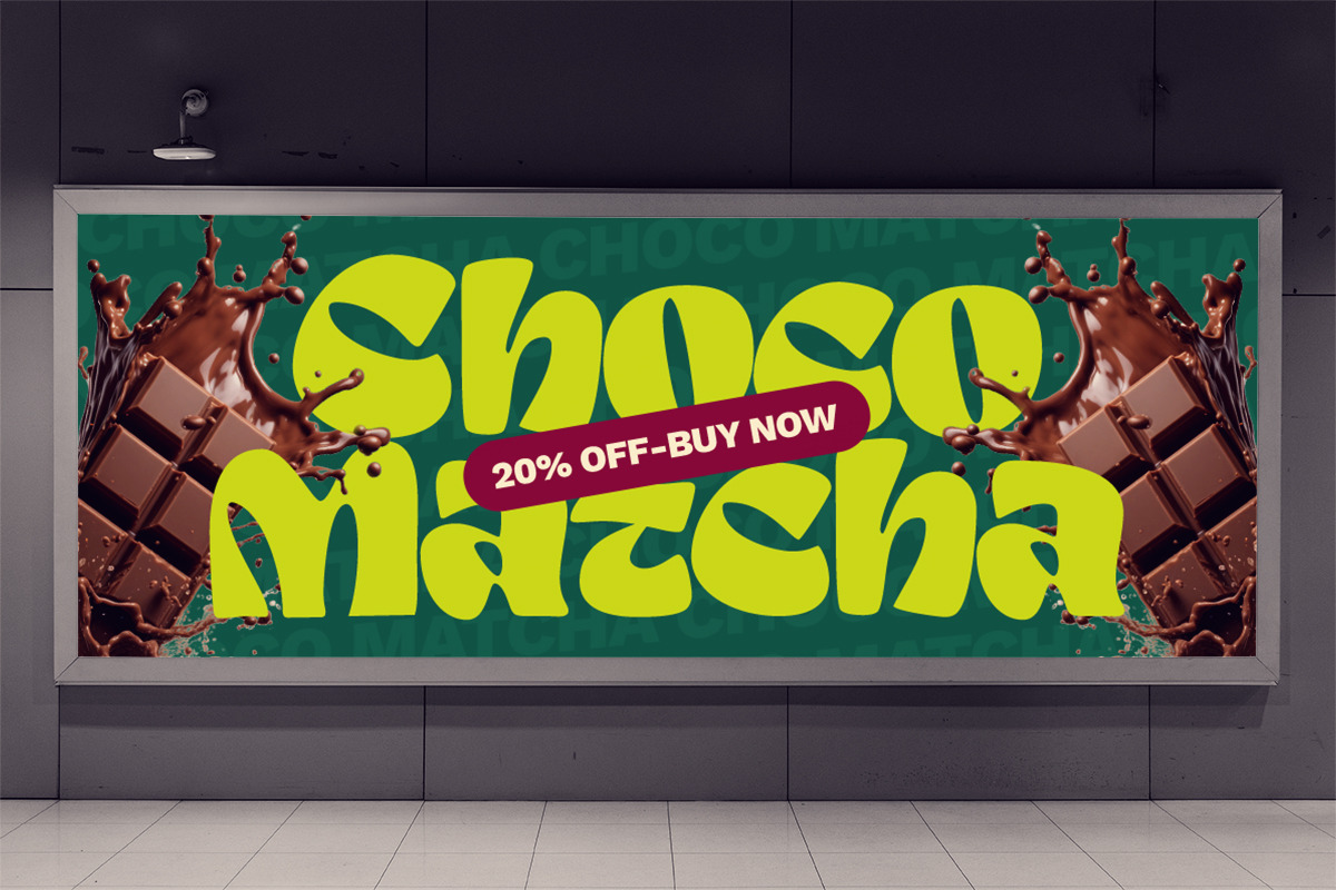Fat Grace - Playful Display Font, a Sans Serif Font by Get Studio (Photo 5 of 12)