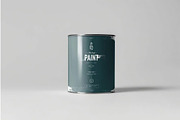 Can of Paint Mock-up, a Product Mockup by zippypixelstudio (Thumbnail 8 of 11)
