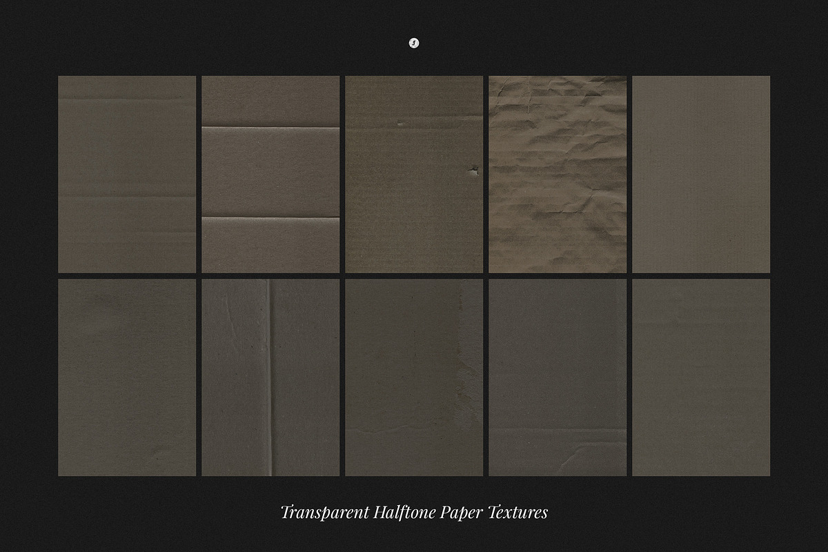 Transparent Halftone Paper Textures, a Texture Graphic by Freezerondigital (Photo 10 of 13)