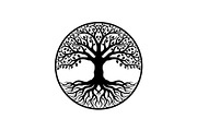 Tree of Life Circle SVG Bundle, an Illustration by Gfx_Store (Thumbnail 46 of 50)