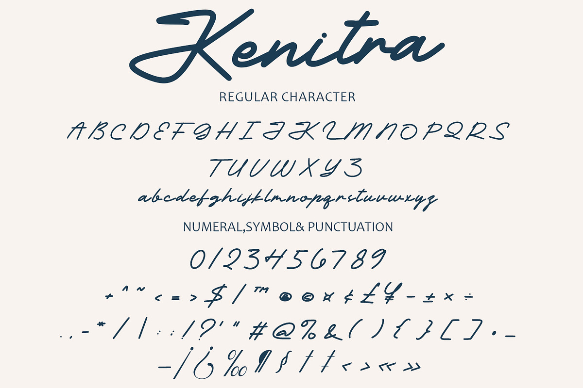 Kenitra – Monoline Signature Font, a Script Font by MERCI STUDIO (Photo 8 of 8)