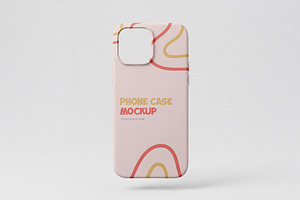 Phone Case Mockup Template, an iPhone Mockup by graphypix