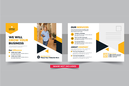Business eddm postcard design, a Card Template by Pavel_design