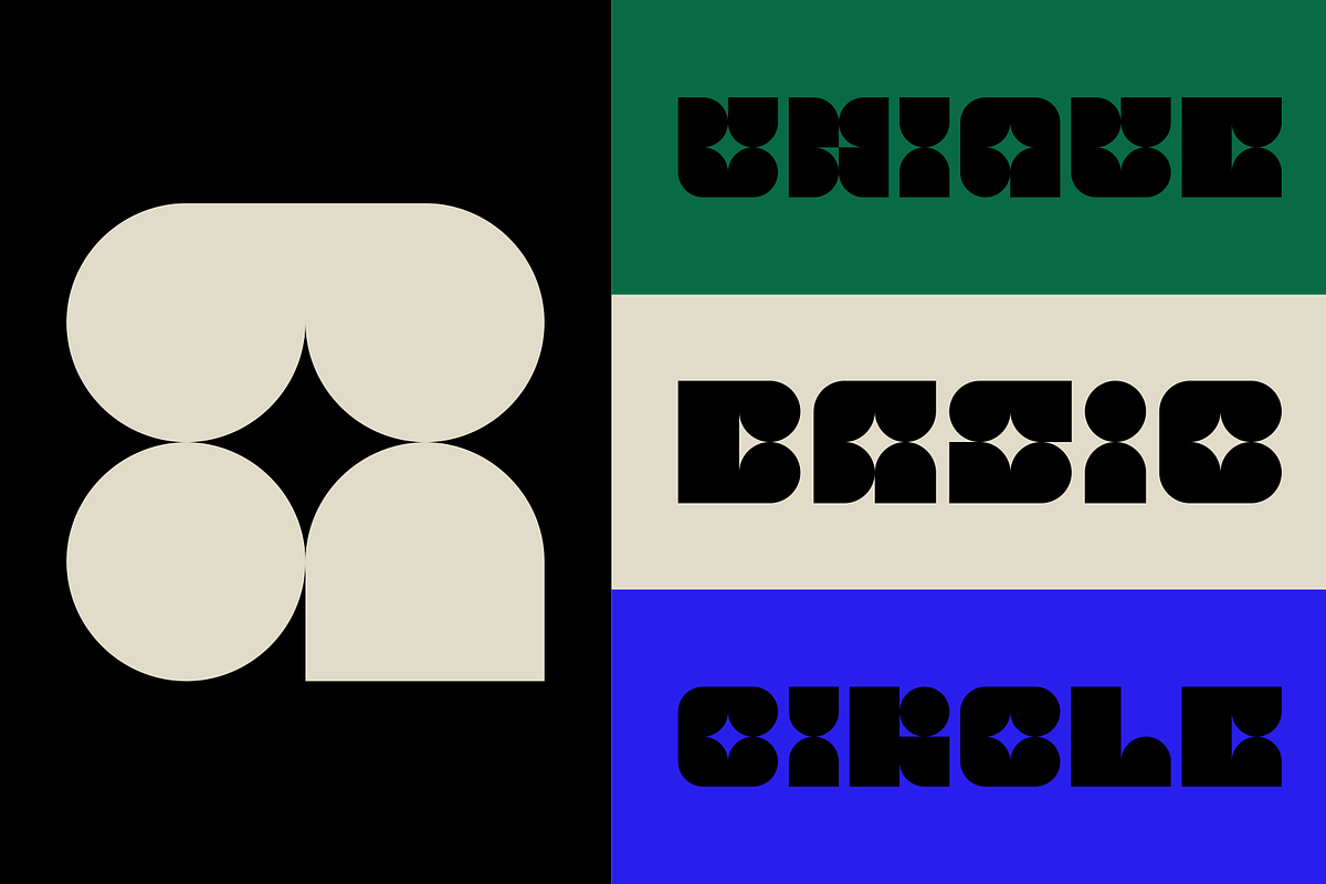 Mtry - Geometric Experimental, a Sans Serif Font by Marvadesign (Photo 3 of 10)