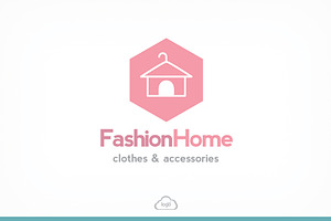 Fashion Home Logo Template