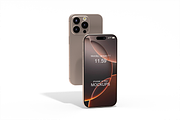 Iphone 16 Pro Mockups, an iPhone Mockup by groens (Thumbnail 3 of 7)