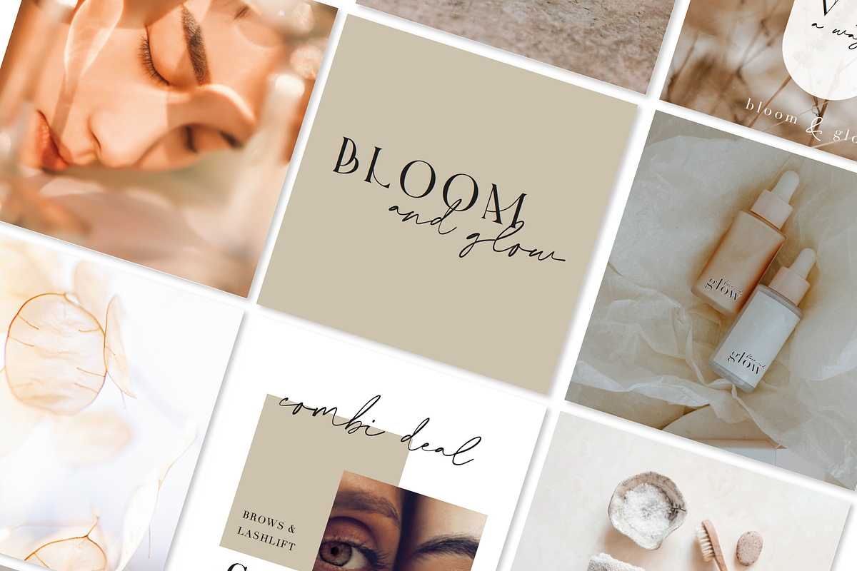 Minimalist Instagram post AI EPS PSD, a Social Media Template by Bonnie Duijs (Photo 3 of 8)