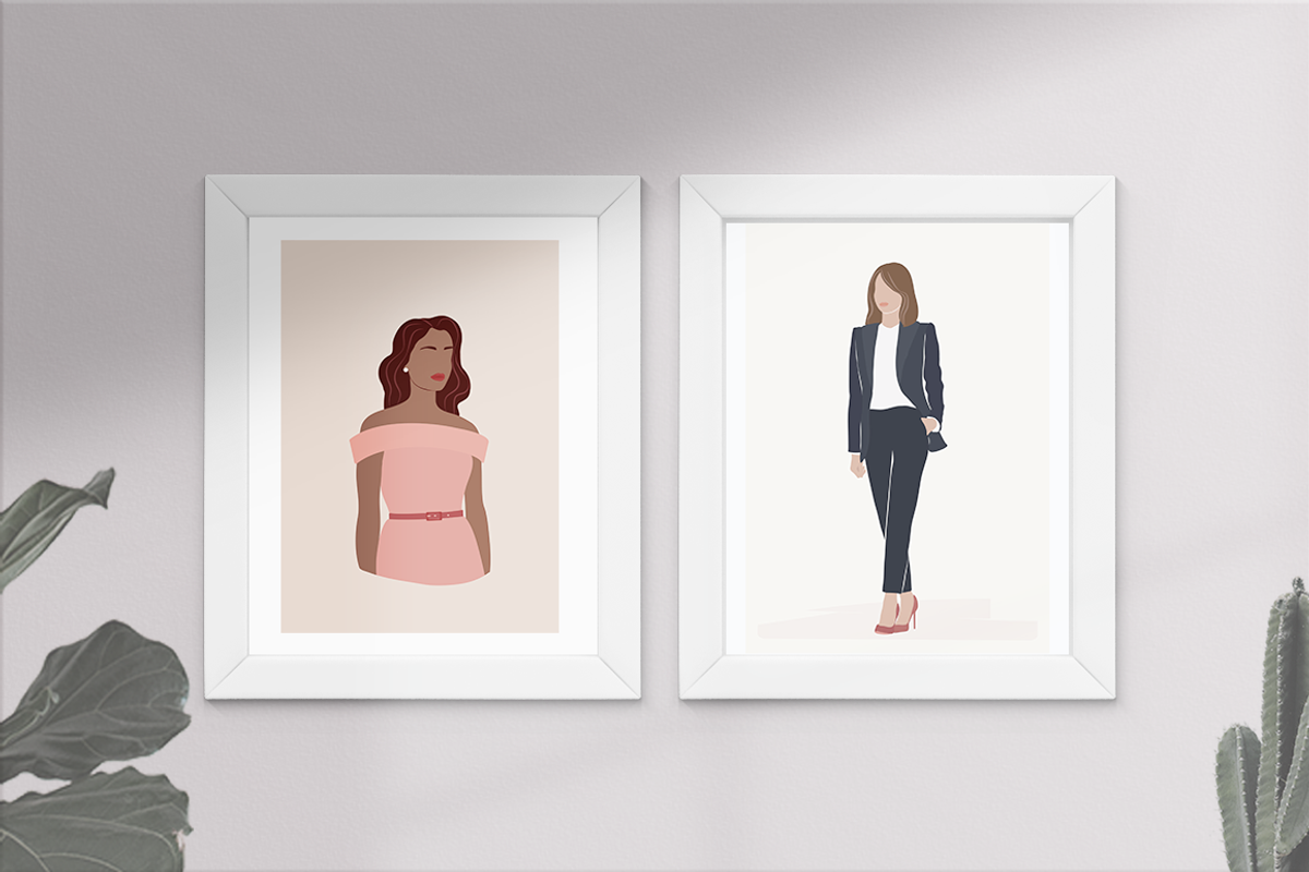 Successful Women Part2 Illustrations, a Person Illustration by Irena Art (Photo 9 of 11)