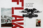 Flak Alley, a Sans Serif Font by UppercapType (Thumbnail 11 of 13)