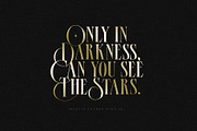 Fallen Angels Serif Font, a Serif Font by Sam Parrett (Thumbnail 5 of 7)