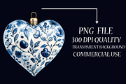 Chinoiserie Christmas Clipart, an Illustration by Libby Wishes (Thumbnail 6 of 7)