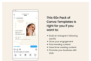 Natural Beauty Instagram Feed Canva, a Social Media Template by Cultive Creative (Thumbnail 3 of 13)