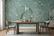 Sage Green Chinoiserie Wallpaper, a Wallpaper Graphic by by creative paper (Thumbnail 7 of 20)