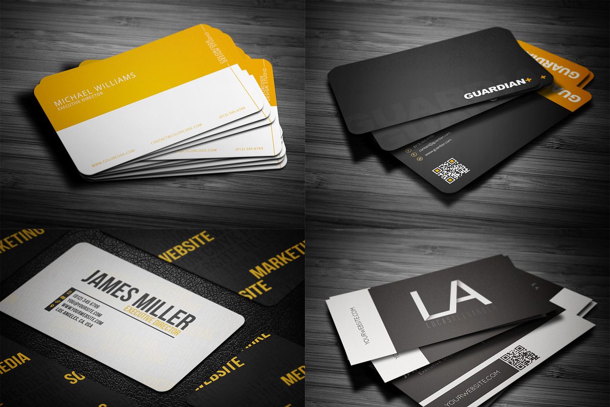 Business Card: Super Bundle [-85%], a Business Card Template by Lucas Alexander (Photo 4 of 4)
