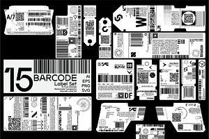 BARCODE LABEL SET III